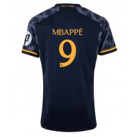 Pánský Fotbalový dres Real Madrid Kylian Mbappe #9 2023-24 Venkovní Krátký Rukáv